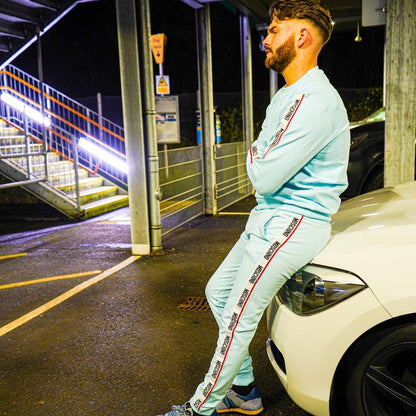Moschino Men’s Skye Blue Jumper & Joggers Tracksuit
