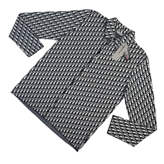 Dior Oblique Men’s Button-up Overshirt - Medium