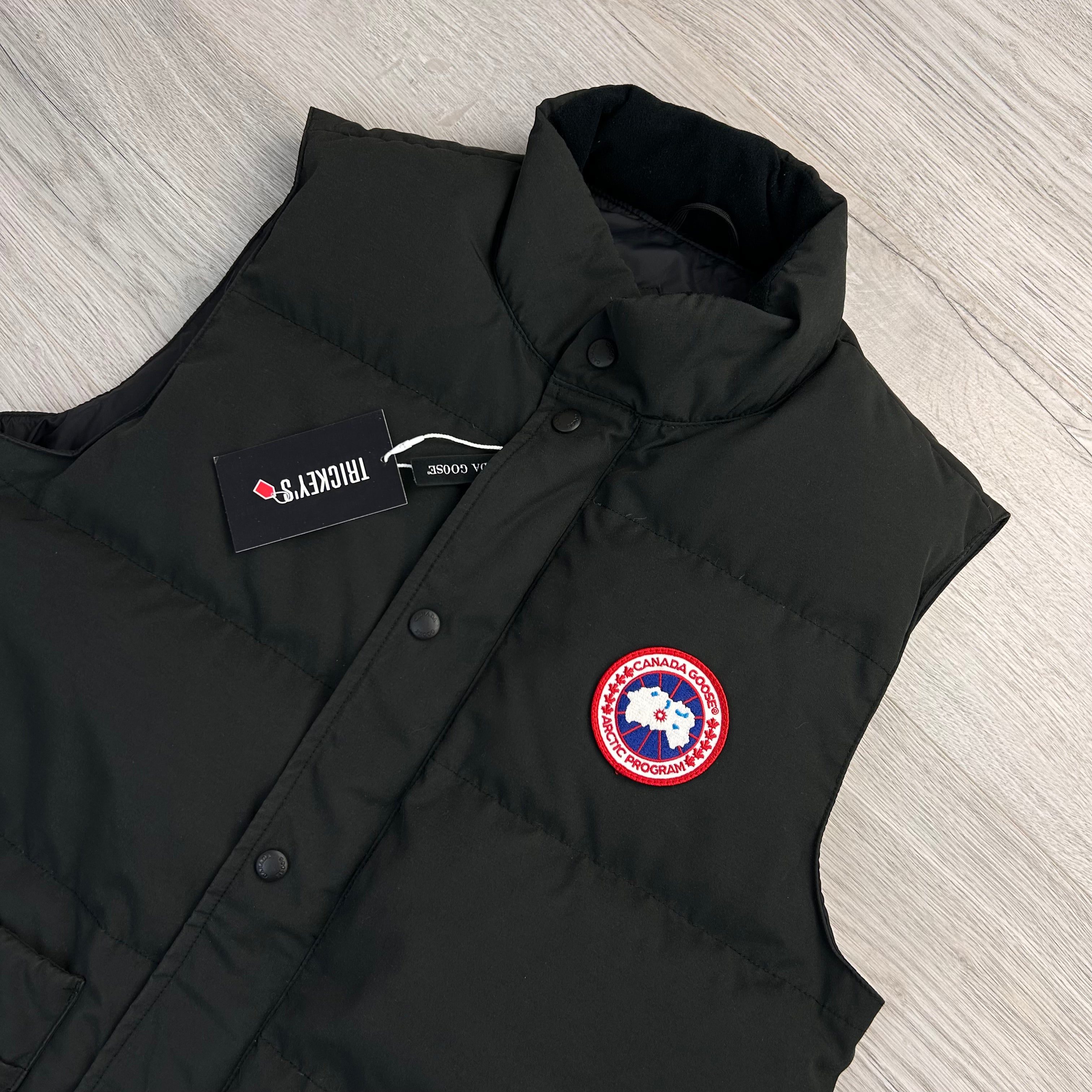 Canada Goose Men’s Black Freestyle Bodywarmer