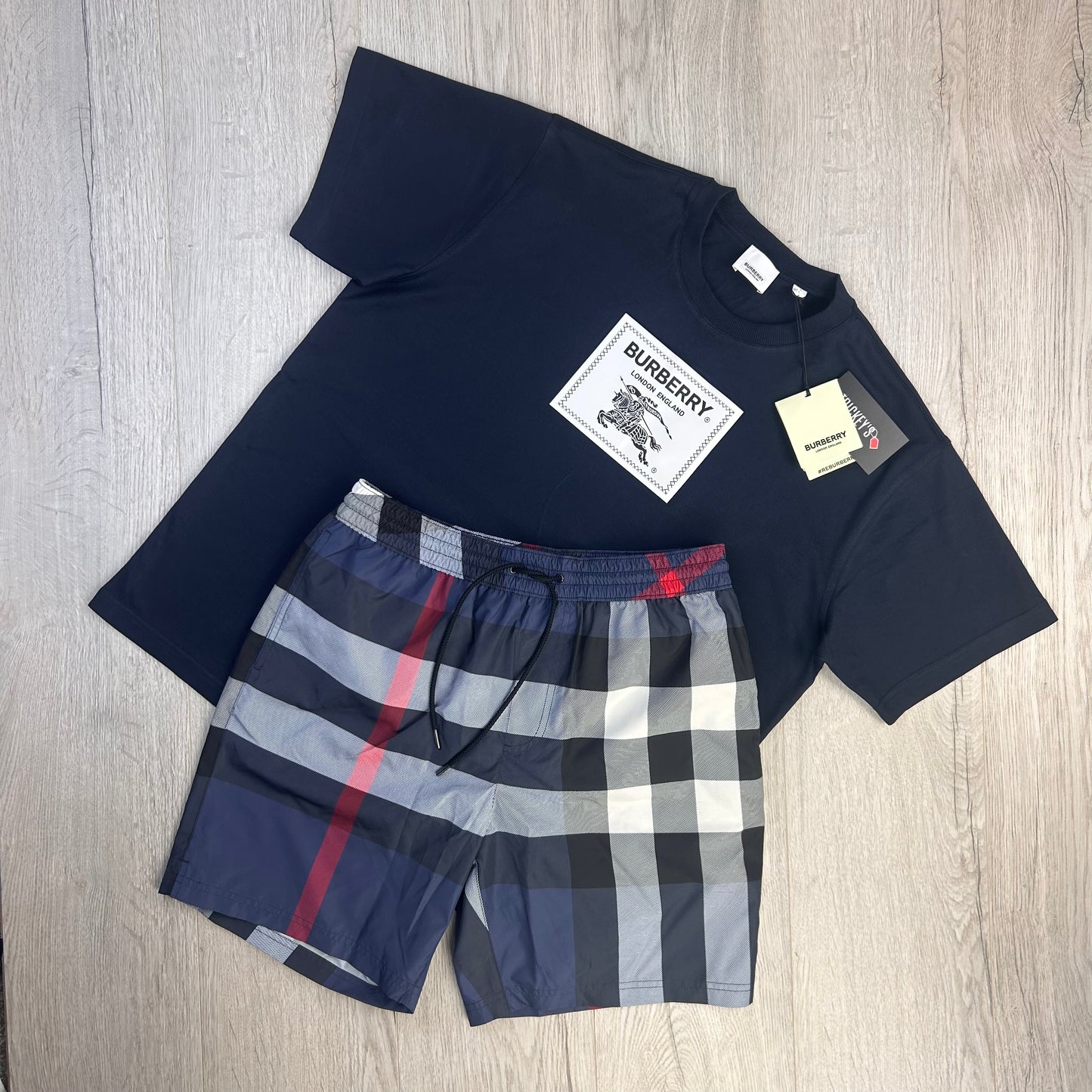 Burberry shorts mens on sale