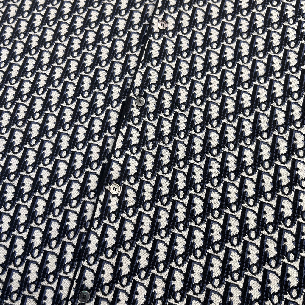 Dior Oblique Men’s Button-up Overshirt - Small