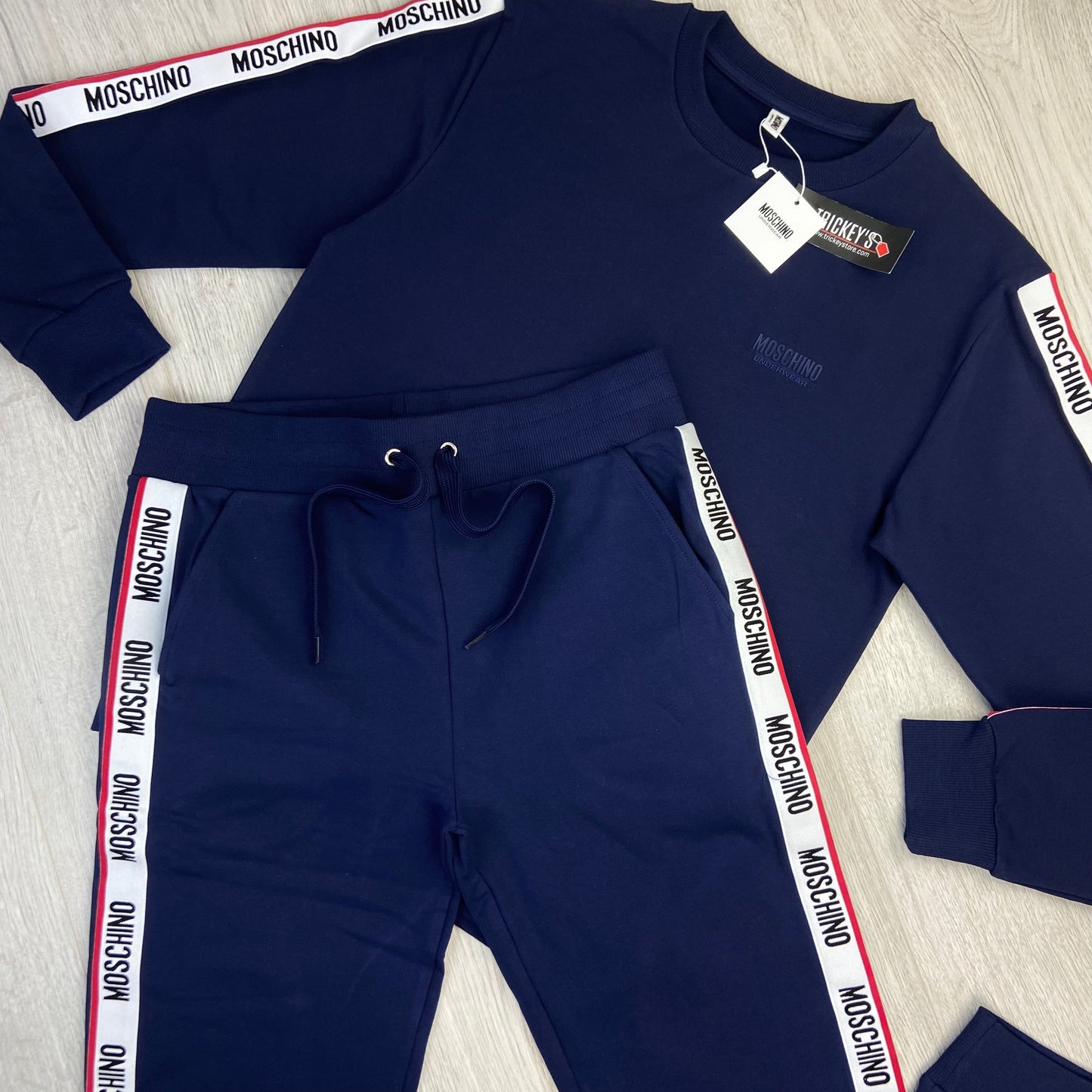 Moschino Men’s Navy Full Tracksuit