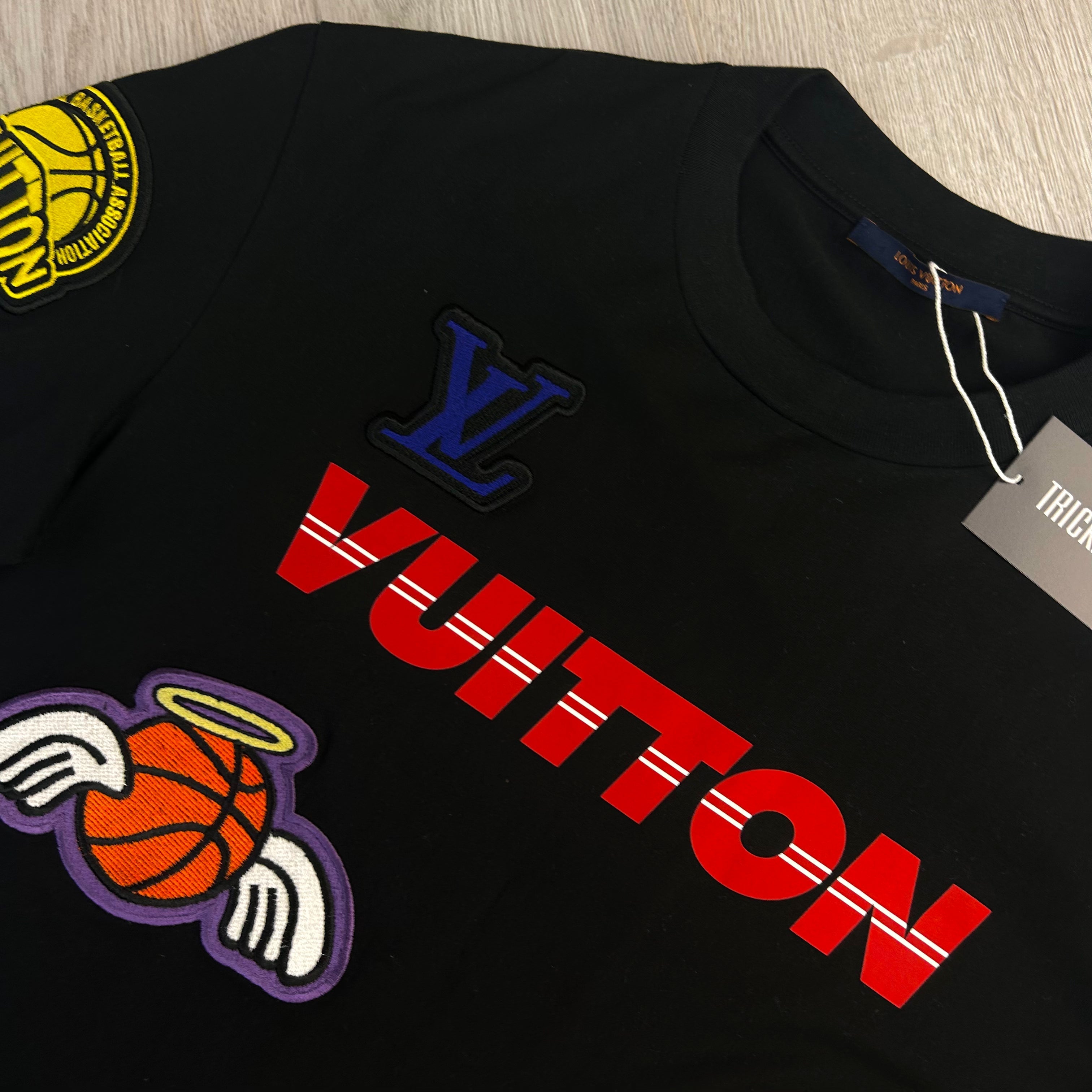 Louis Vuitton x NBA Black T-shirt - Medium