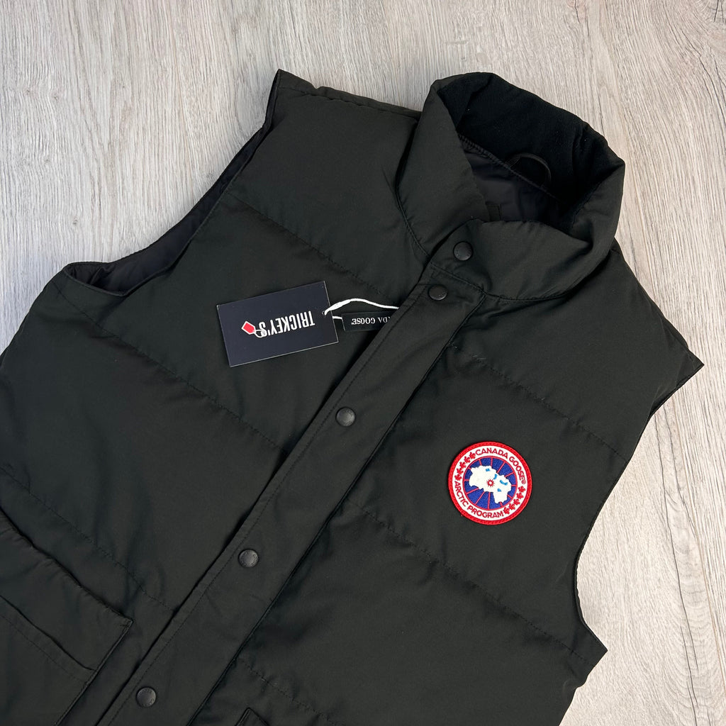 Canada Goose Men’s Black Freestyle Bodywarmer