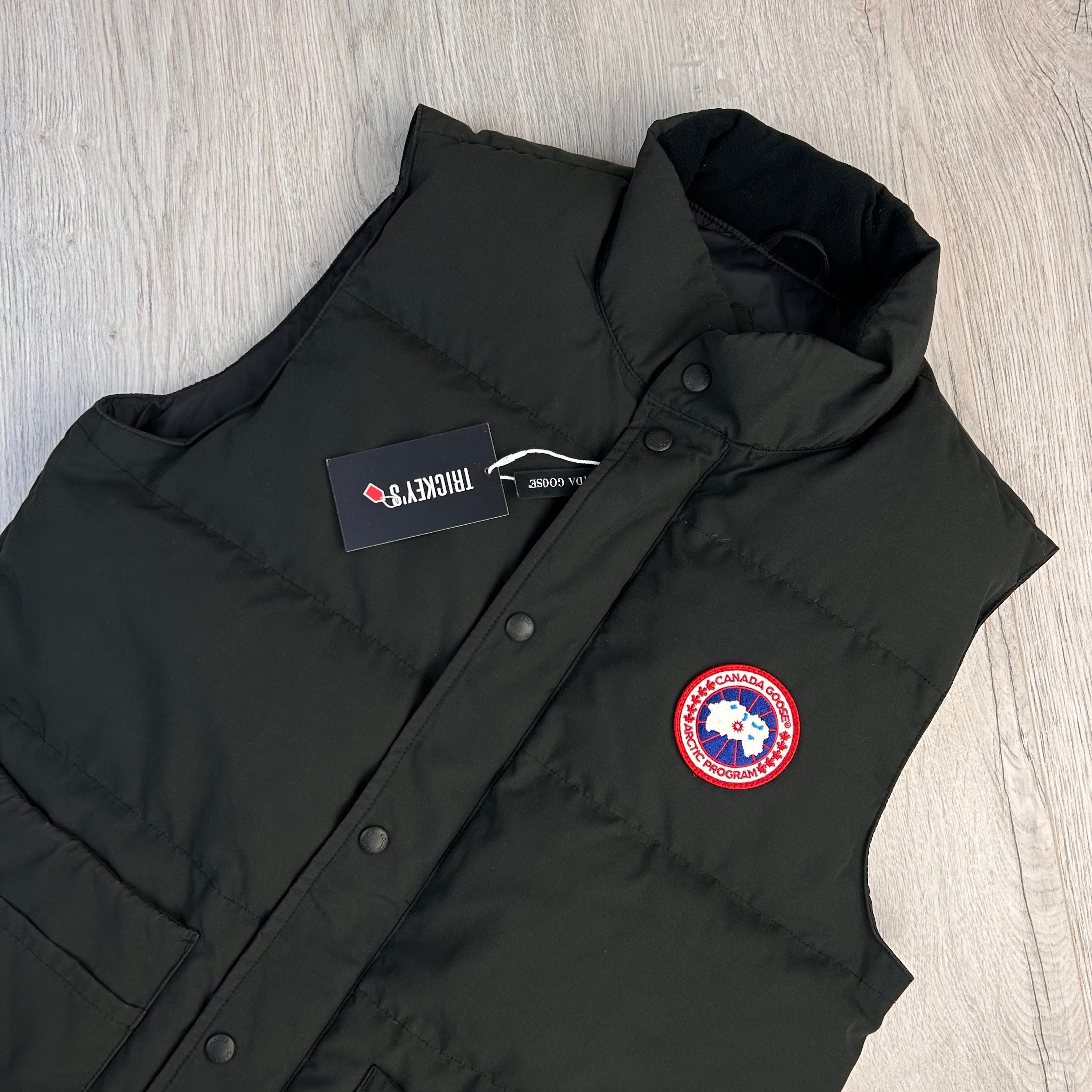 Canada Goose Men’s Black Freestyle Bodywarmer