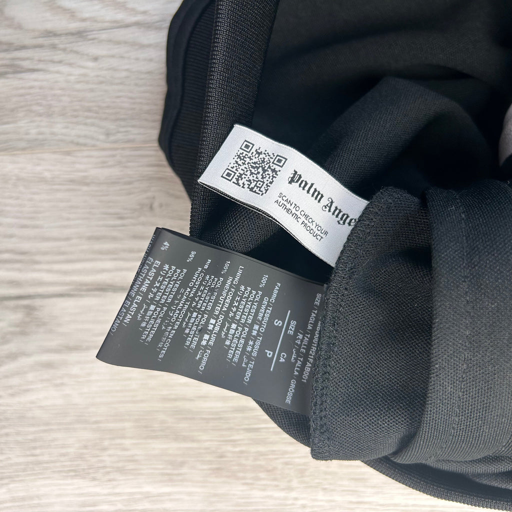 Palm Angels Men’s Zip-up Black Track Jacket