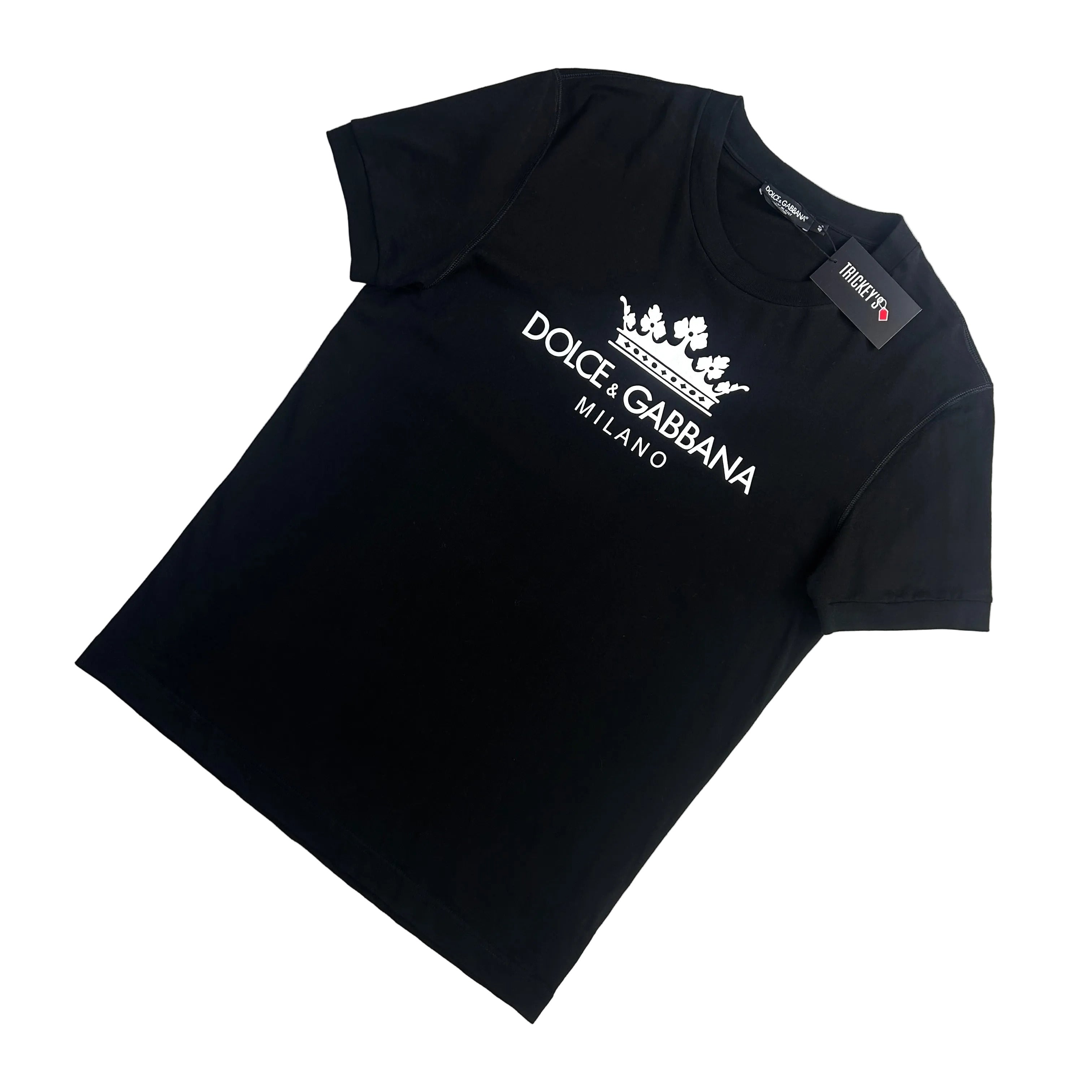Dolce & Gabbana Men’s Black T-shirt - XL Slim