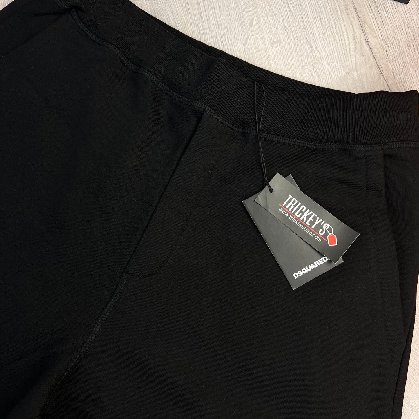 Dsquared2 ‘ICON’ Men’s Black Shorts Reflective