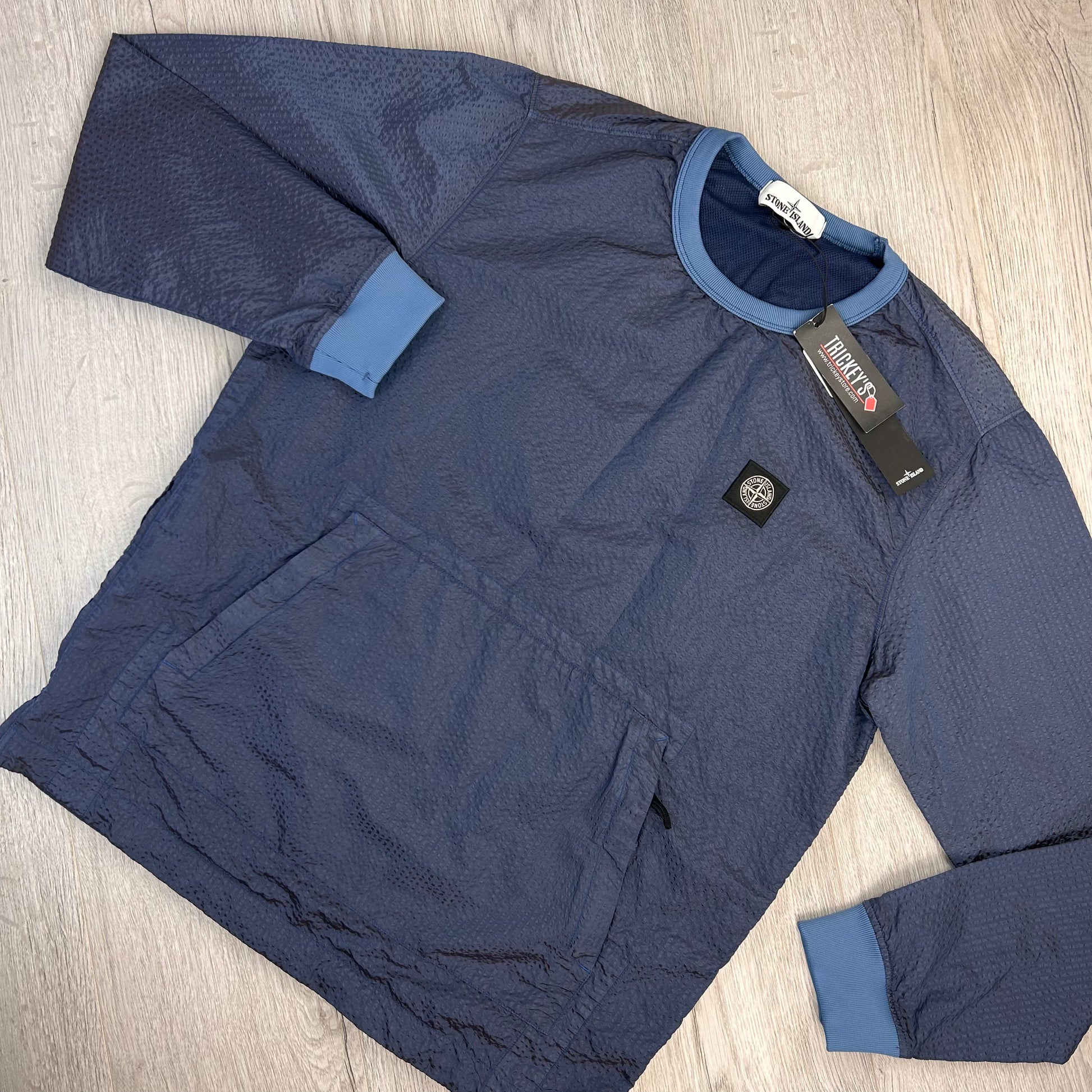 Stone island sales nylon metal crewneck