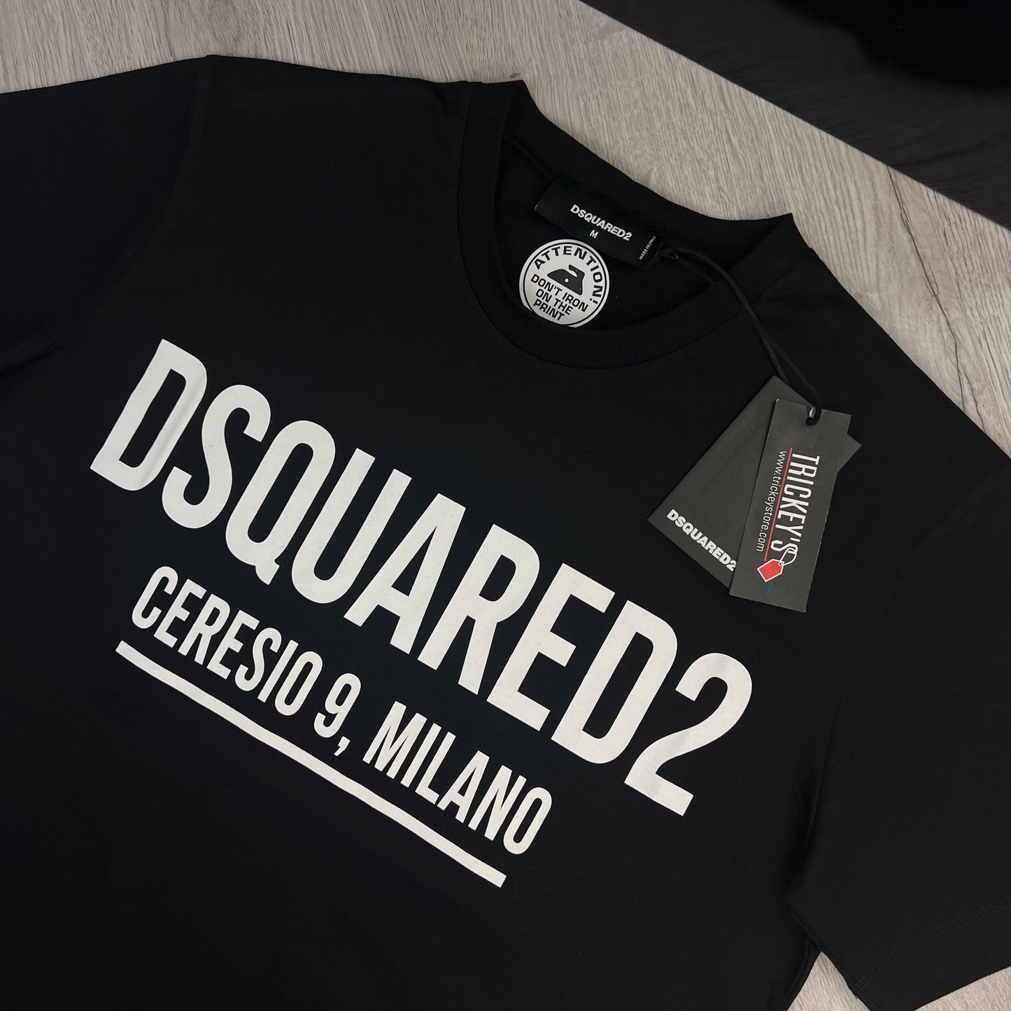 Dsquared2 Ceresio 9, Milano Men’s Black T-shirt