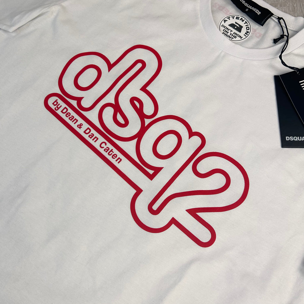 Dsquared2 Men’s White T-shirt