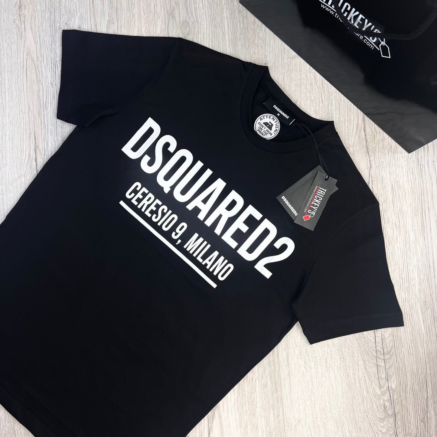 Dsquared2 Ceresio 9, Milano Men’s Black T-shirt
