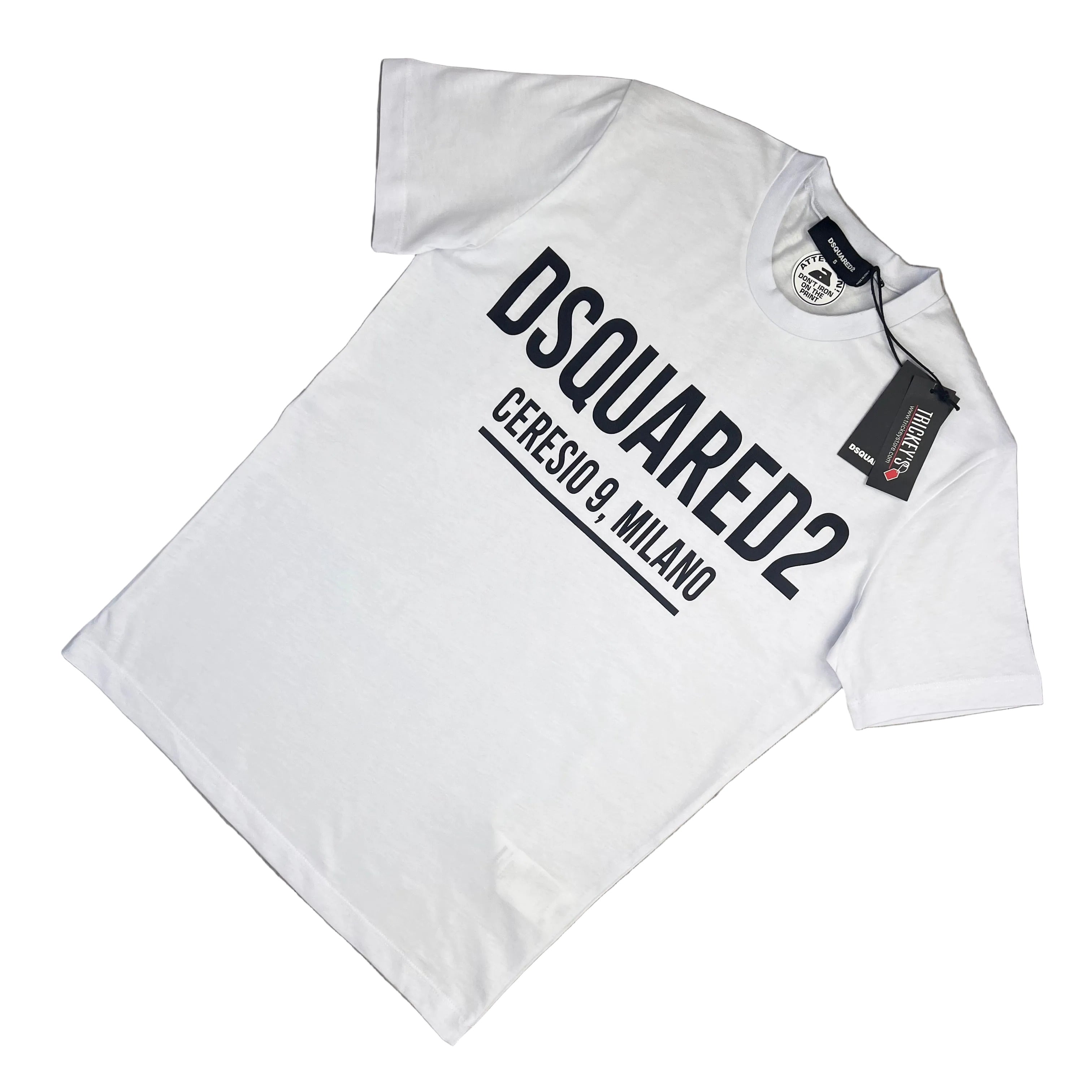 Dsquared2 Ceresio 9, Milano Men’s White T-shirt