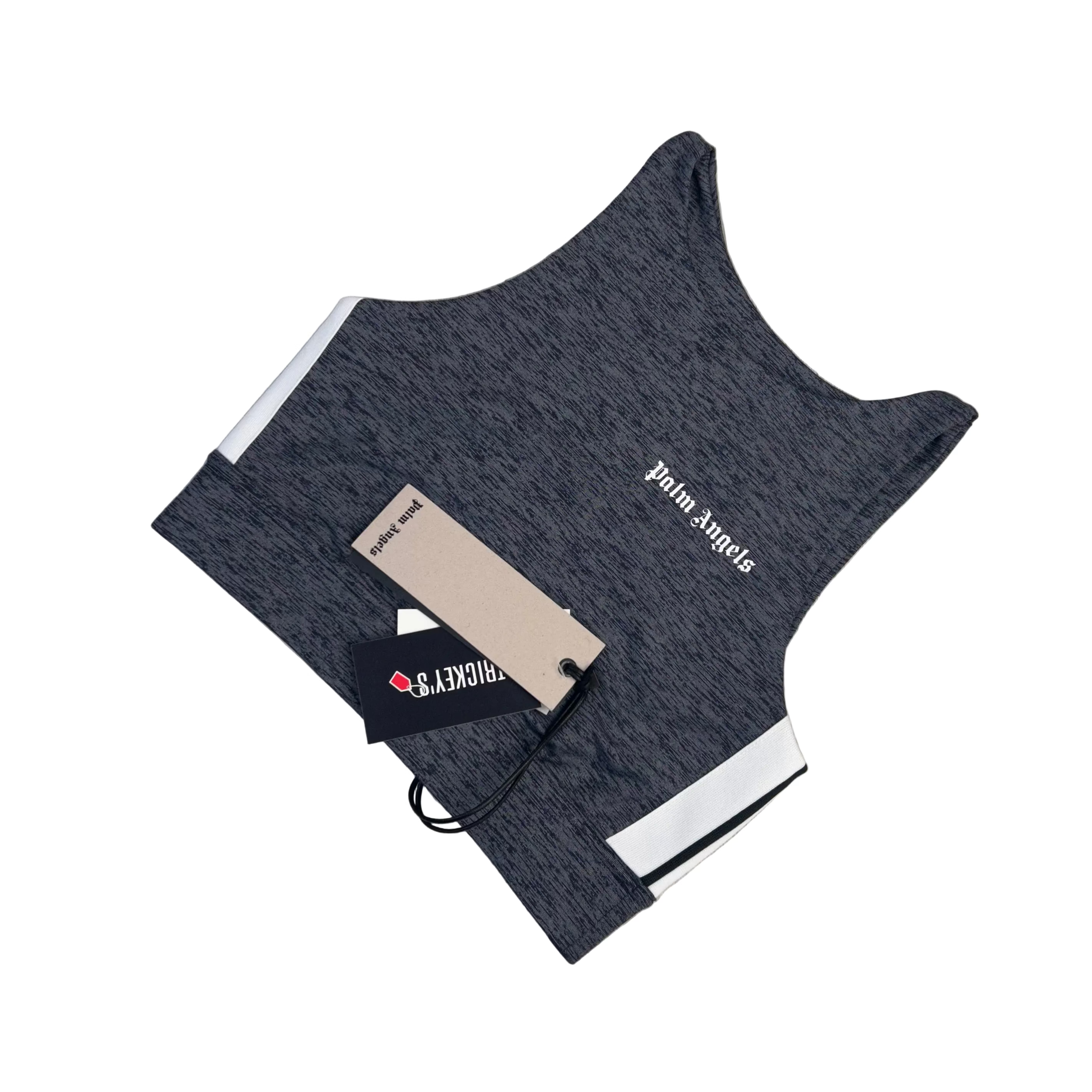 Palm Angels Women’s Dark Grey Track Training Top