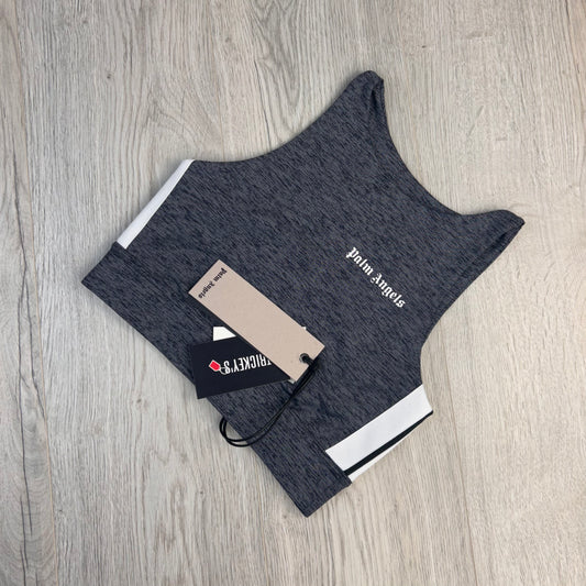 Palm Angels Women’s Dark Grey Track Training Top
