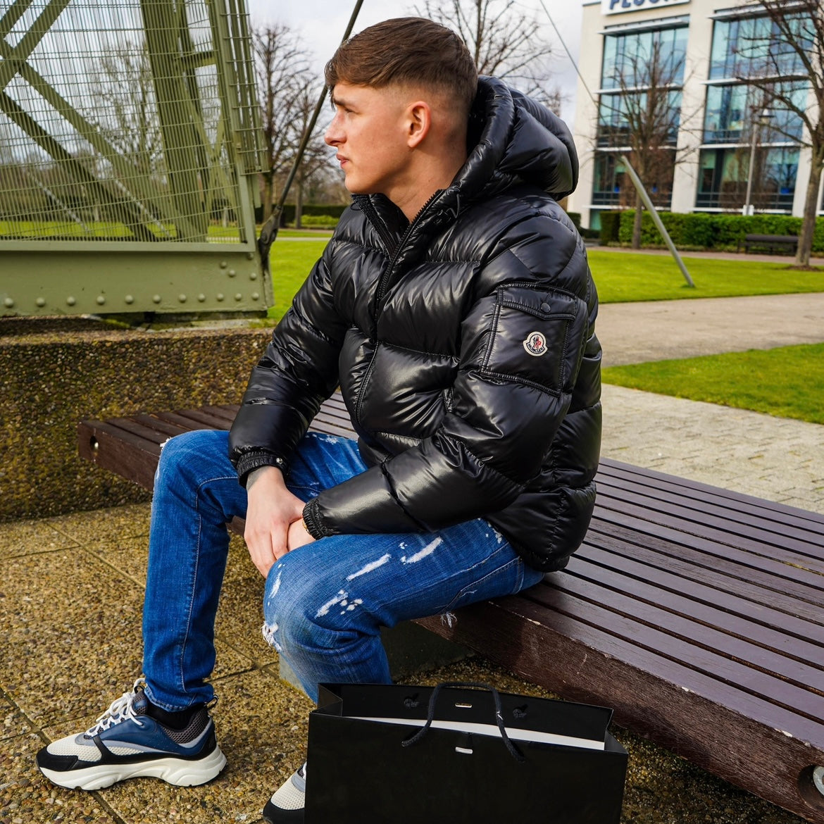 Moncler Men’s Black Ecrins Jacket - Size 4