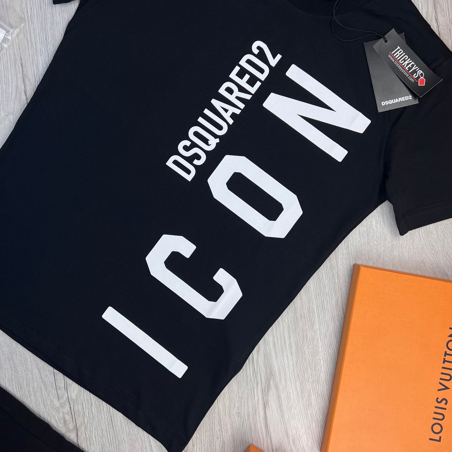Dsquared2 ‘ICON’ Men’s Black T-shirt