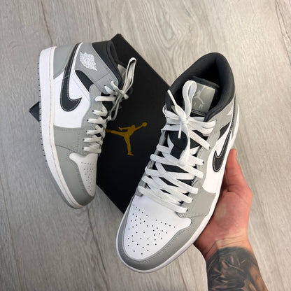 Jordan 1 Smoked Grey Mid Trainers - Uk 8.5