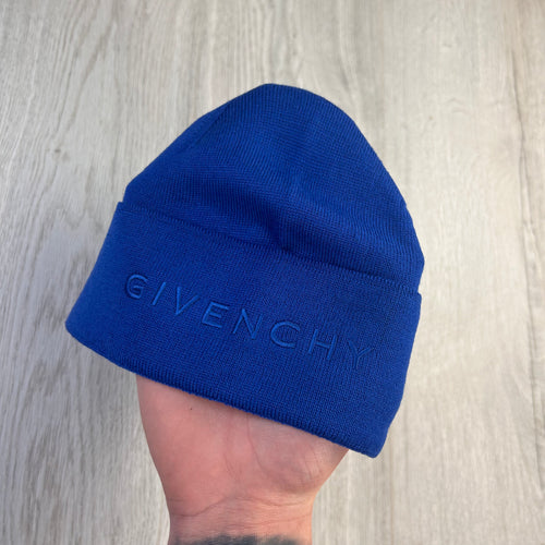 Givenchy Royal Blue Beanie – Trickey.store display picture 2