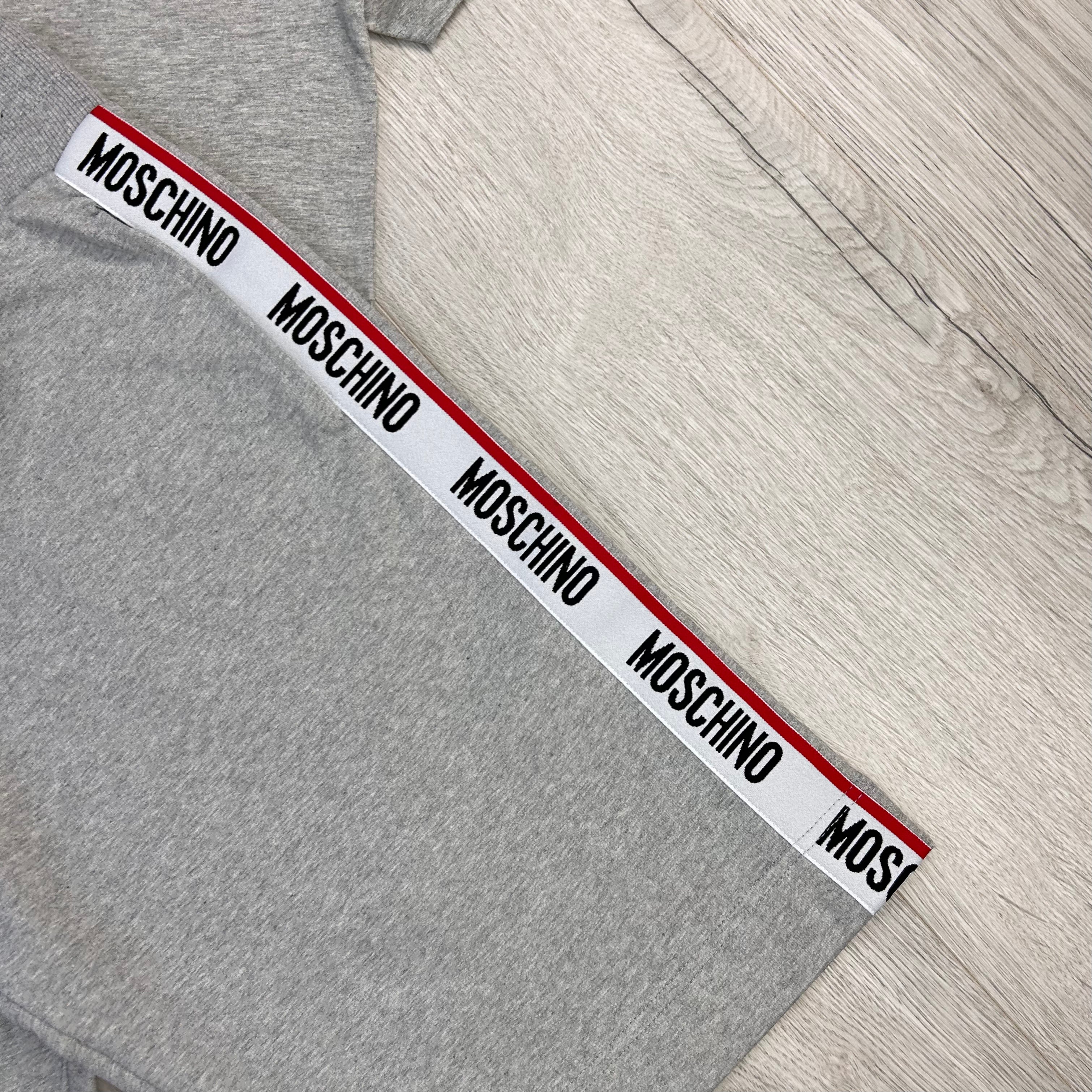 Moschino Men’s Grey T-shirt & Short Set