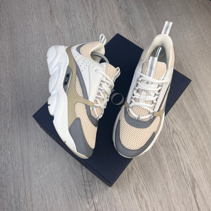 Dior B22 Men’s Cream Beige White Trainers - 43 (Uk 8/8.5)