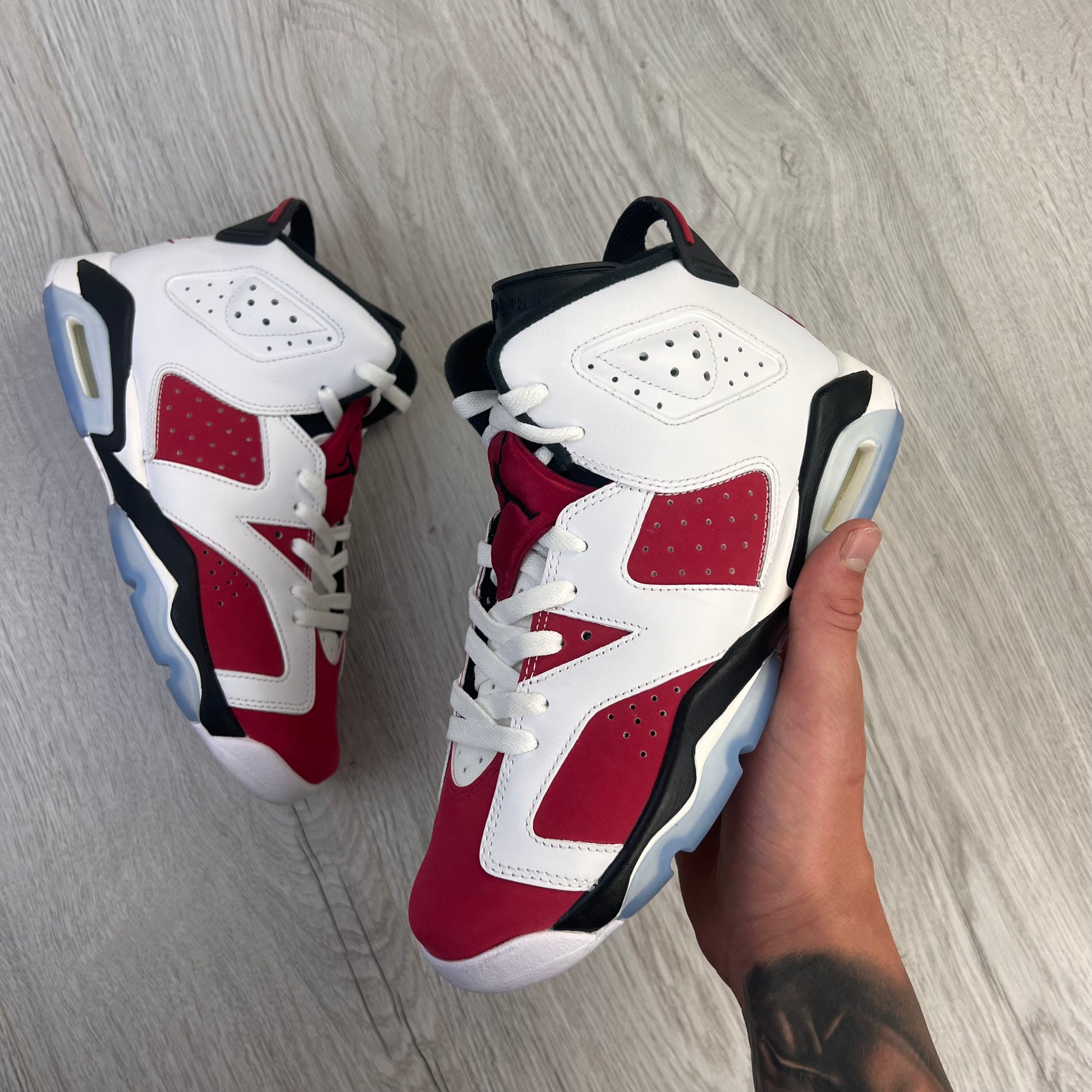 Jordan 6 Retro Carmine 2021 Trainers UK 6 Trickey.store
